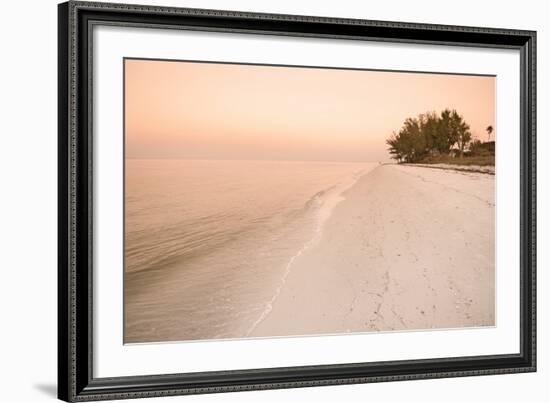 Beach Stroll-Mary Lou Johnson-Framed Art Print