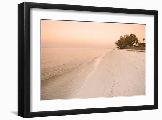 Beach Stroll-Mary Lou Johnson-Framed Giclee Print