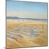 Beach Strollers-Timothy Easton-Mounted Giclee Print