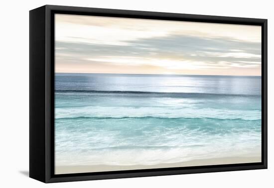 Beach Sunrise Pastels, 2024-Alex Hanson-Framed Stretched Canvas