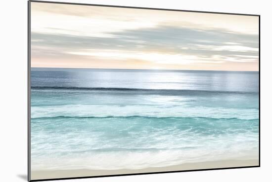 Beach Sunrise Pastels, 2024-Alex Hanson-Mounted Art Print