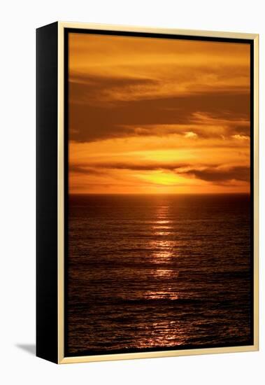 Beach Sunset-Howard Ruby-Framed Premier Image Canvas