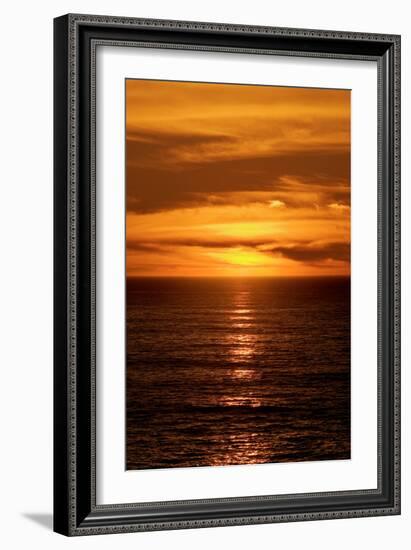 Beach Sunset-Howard Ruby-Framed Photographic Print