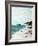 Beach Surf I-Karen Fields-Framed Art Print