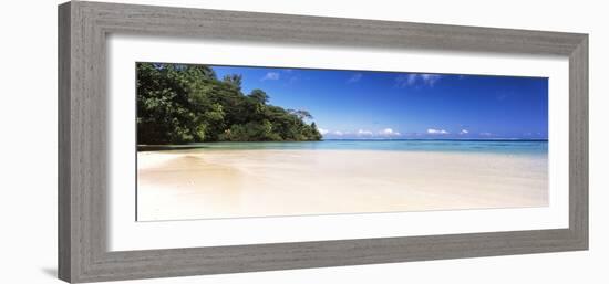 Beach, Tahiti, French Polynesia-null-Framed Photographic Print