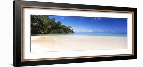 Beach, Tahiti, French Polynesia-null-Framed Photographic Print