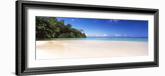 Beach, Tahiti, French Polynesia-null-Framed Photographic Print