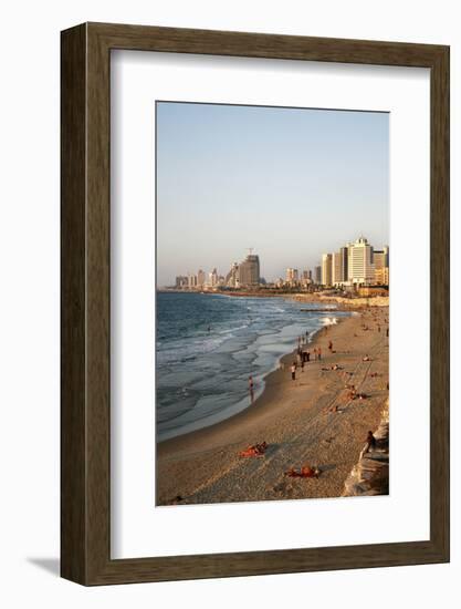 Beach, Tel Aviv, Israel, Middle East-Yadid Levy-Framed Photographic Print