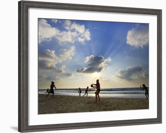 Beach, Tel Aviv, Israel-Michele Falzone-Framed Photographic Print