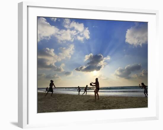 Beach, Tel Aviv, Israel-Michele Falzone-Framed Photographic Print