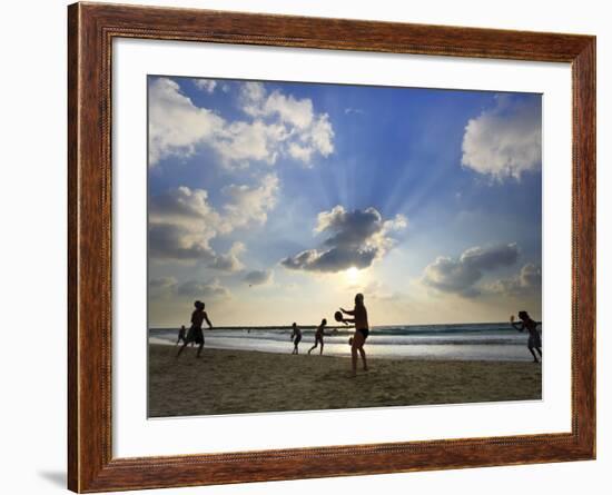 Beach, Tel Aviv, Israel-Michele Falzone-Framed Photographic Print