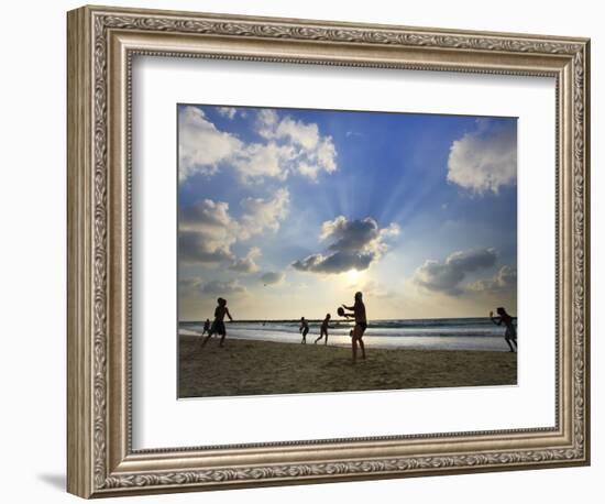 Beach, Tel Aviv, Israel-Michele Falzone-Framed Photographic Print