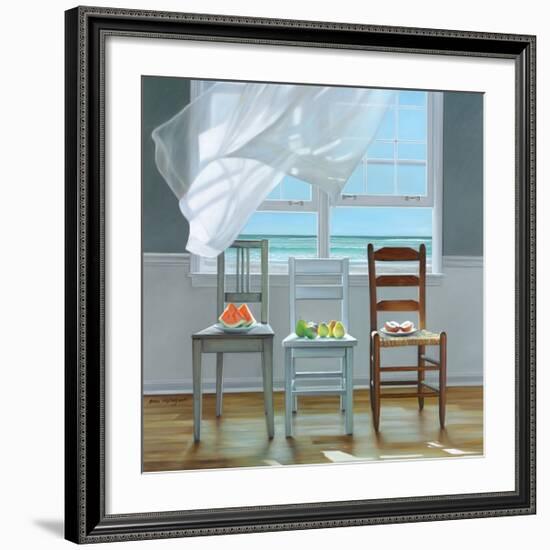 Beach Therapy-Karen Hollingsworth-Framed Art Print