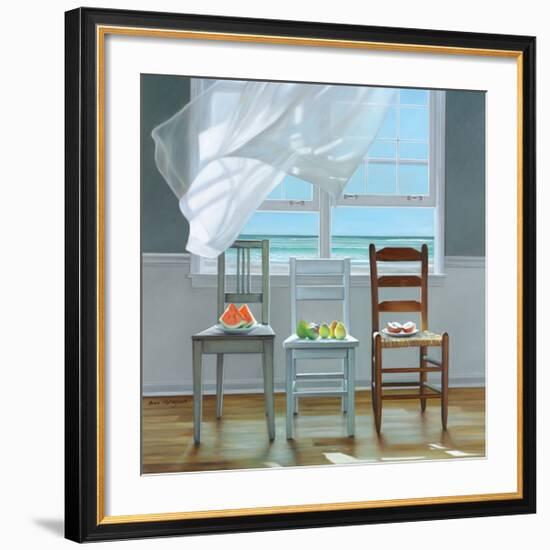 Beach Therapy-Karen Hollingsworth-Framed Art Print