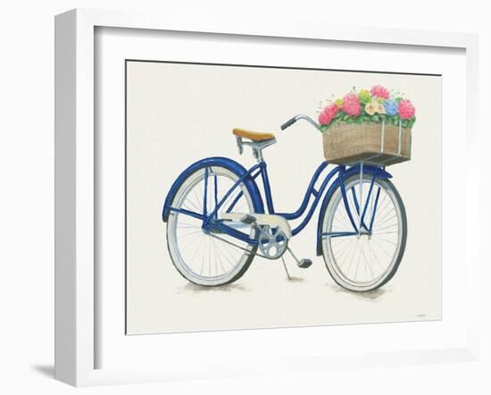 Beach Time II Neutral-James Wiens-Framed Art Print