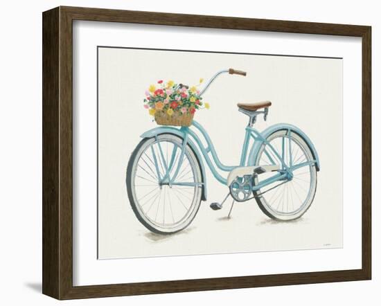 Beach Time III Neutral-James Wiens-Framed Art Print