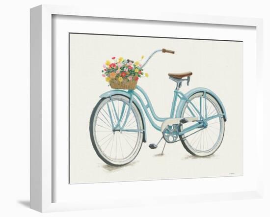 Beach Time III Neutral-James Wiens-Framed Art Print