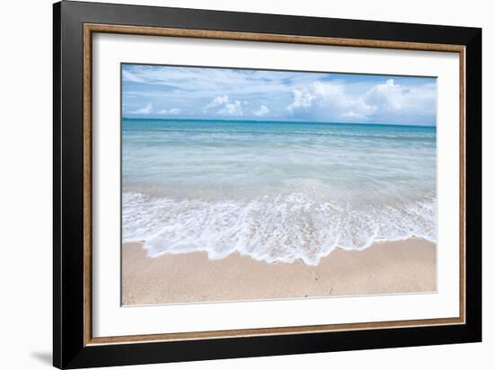 Beach Time-Mary Lou Johnson-Framed Art Print