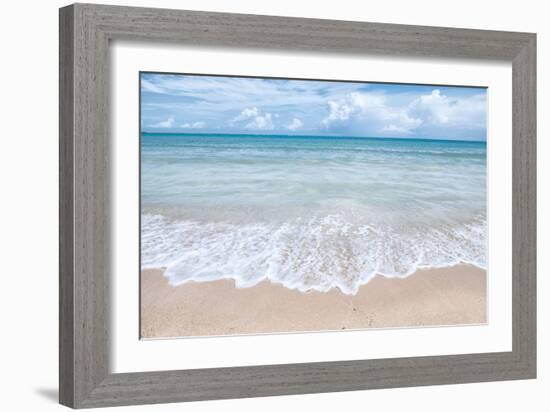 Beach Time-Mary Lou Johnson-Framed Art Print