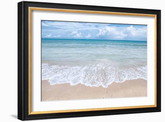 Beach Time-Mary Lou Johnson-Framed Art Print