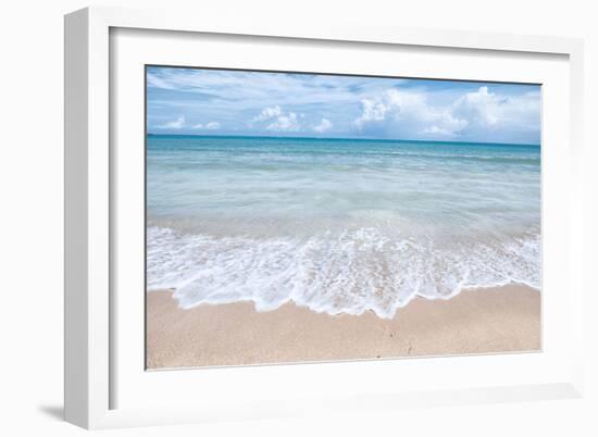 Beach Time-Mary Lou Johnson-Framed Art Print