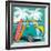 Beach Time-Kimberly Allen-Framed Art Print