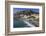 Beach, Town and Hills of Amalfi in Sunshine with Breaking Waves, Costiera Amalfitana (Amalfi Coast)-Eleanor Scriven-Framed Photographic Print