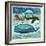 Beach Travel 4-Richard Faust-Framed Art Print