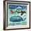 Beach Travel 4-Richard Faust-Framed Art Print