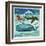 Beach Travel 4-Richard Faust-Framed Art Print