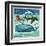 Beach Travel 4-Richard Faust-Framed Art Print