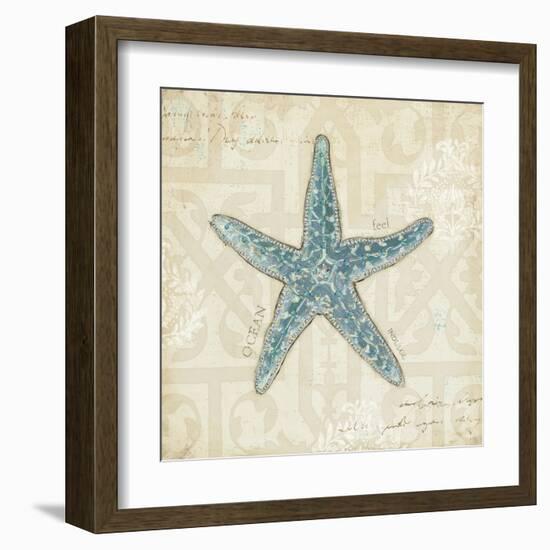 Beach Treasures II-Emily Adams-Framed Art Print