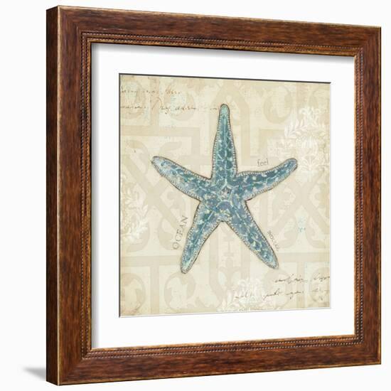 Beach Treasures II-Emily Adams-Framed Art Print