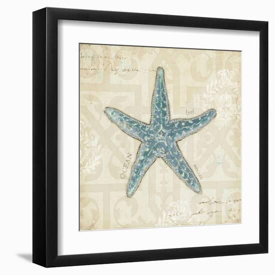 Beach Treasures II-Emily Adams-Framed Art Print