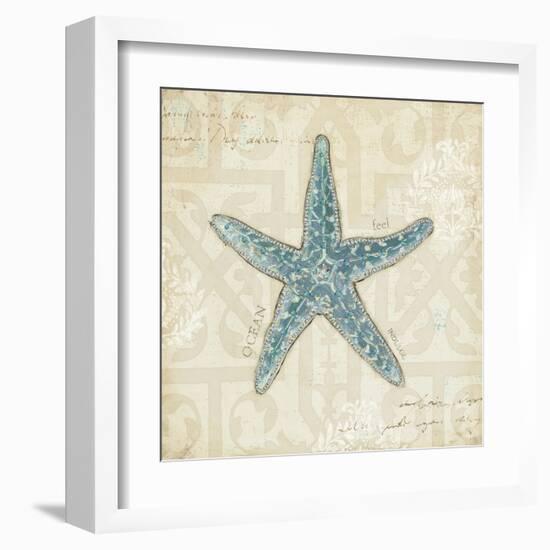 Beach Treasures II-Emily Adams-Framed Art Print