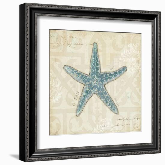 Beach Treasures II-Emily Adams-Framed Art Print