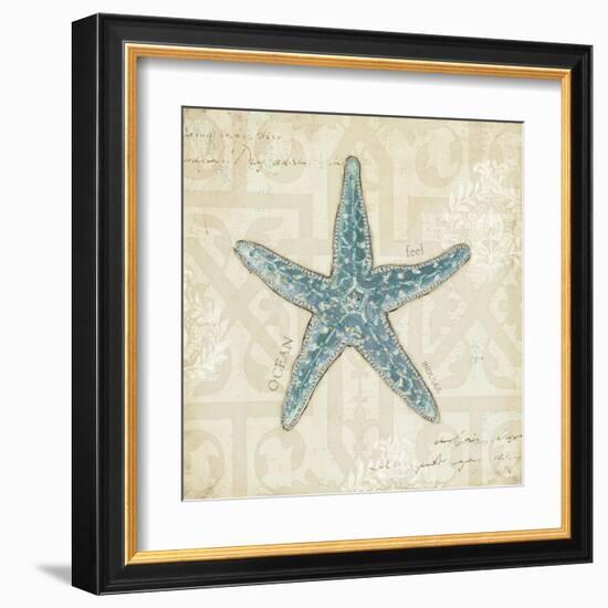 Beach Treasures II-Emily Adams-Framed Art Print