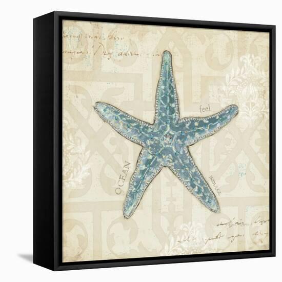 Beach Treasures II-Emily Adams-Framed Stretched Canvas