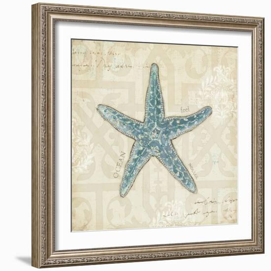 Beach Treasures II-Emily Adams-Framed Art Print