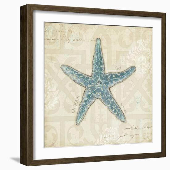 Beach Treasures II-Emily Adams-Framed Art Print