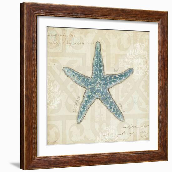 Beach Treasures II-Emily Adams-Framed Art Print