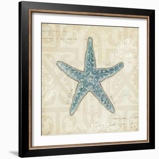 Beach Treasures II-Emily Adams-Framed Art Print