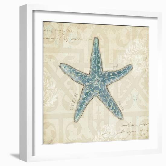 Beach Treasures II-Emily Adams-Framed Art Print