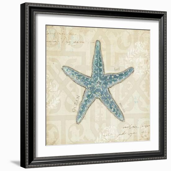 Beach Treasures II-Emily Adams-Framed Art Print