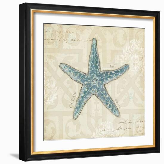 Beach Treasures II-Emily Adams-Framed Art Print