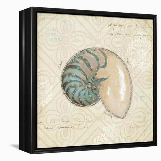 Beach Treasures III-Emily Adams-Framed Stretched Canvas