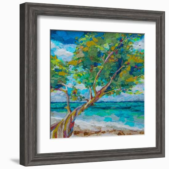 Beach Tree-null-Framed Art Print