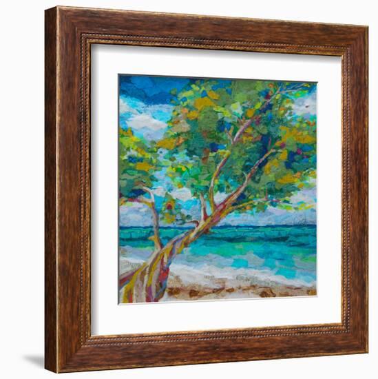 Beach Tree-null-Framed Art Print