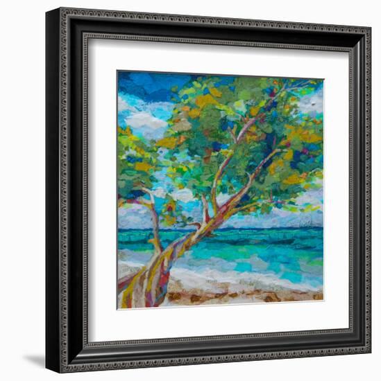 Beach Tree-null-Framed Art Print