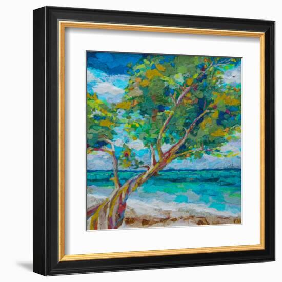 Beach Tree-null-Framed Art Print